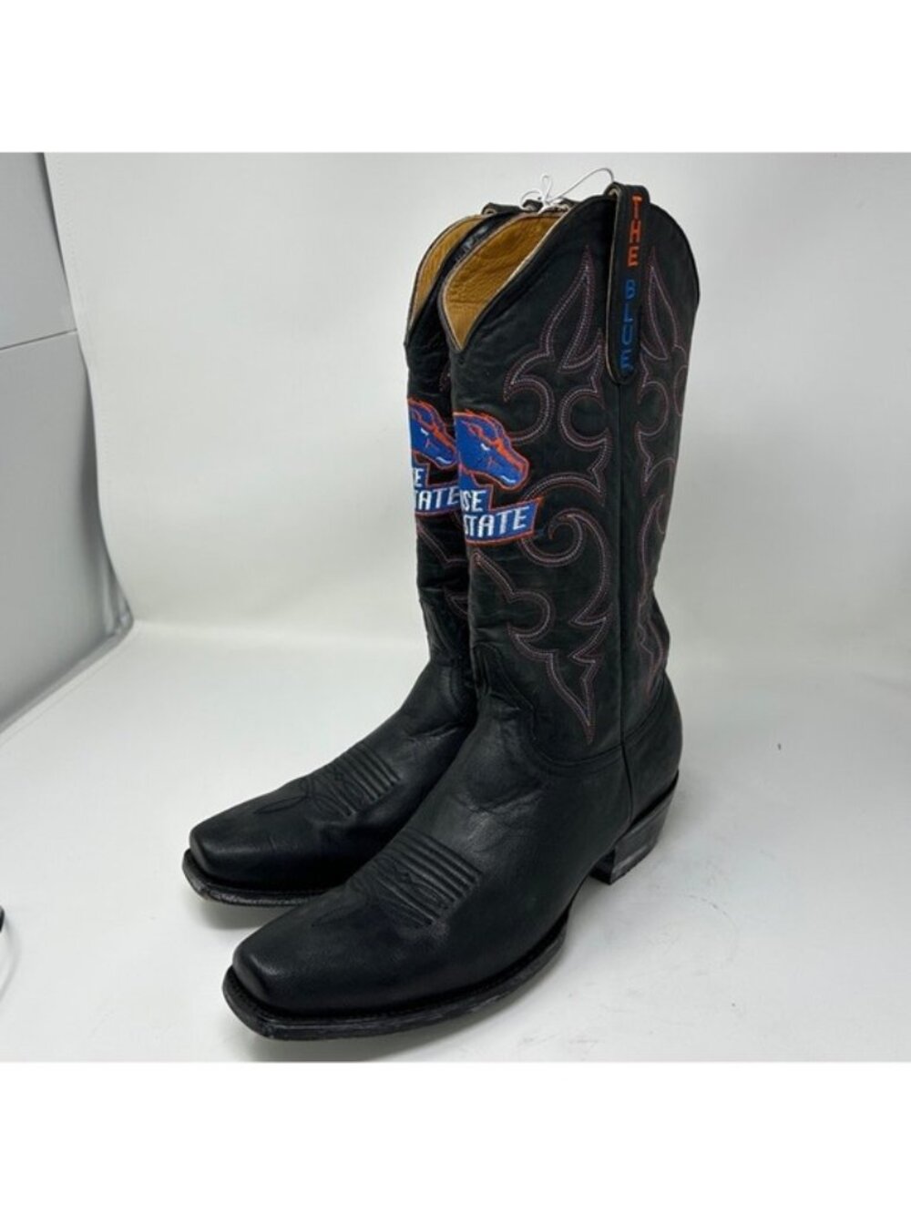 Men’s Boise State Broncos Gameday Cowboy Boots, NWT 10.5 D NCAA Broncos